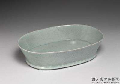 图片[3]-Narcissus basin in bluish-green glaze, Ru ware, Northern Song dynasty, Late 11th- early 12th century-China Archive